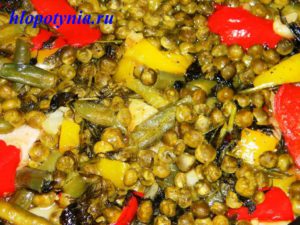 гювеч в глиняной кастрюле